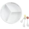 Mud Pie Salsa Guac Queso Triple Tidbit; dish 3 1/2″ x 8 1/4″ dia | spoon 3 3/4″