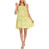 Mud Pie Saren Women’s Tie Dye Cover-up(Lime)