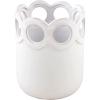Mud Pie Scalloped Utensil Holder, 5″ x 6.5″