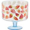 Mud Pie Strawberry Trifle Bowl, 8.25″ X 8.5″