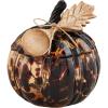 Mud Pie Tortoise Salsa Tidbit; pumpkin 5″ x 5″ dia | spoon 5″