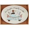 Mud Pie Wedding Box Sentiment Plate; 7″ x 10″