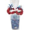 Mud Pie Women’s 4Th Of July Party Cup Set, Navy