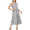 Mud Pie Women’s Burke Jacquard Midi Dress(Black)