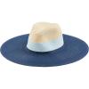 Mud Pie Women’s Color Block Fedora(Blue)
