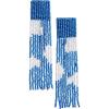 Mud Pie Women’s Dainty Earring Set, One Size(Blue)