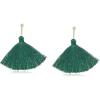 Mud Pie Women’s Holiday Earrings, Green, One Size