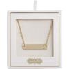 Mud Pie Women’s Initial BAR Necklace(C)