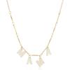 Mud Pie Women’s Mother Letter Necklace, Mama, Blue, One Size