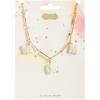 Mud Pie Women’s Mother Letter Necklace, Mom, Pink, One Size