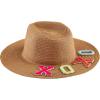Mud Pie Women’s Patch Fedora(Brown)