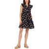 Mud Pie Women’s Reeves Flounce Dress(Black)