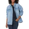 Mud Pie Women’s Shaw Boyfriend Jacket(Blue)