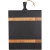 Mud Pie Wooden Square Board, Black, 23 1/4″ x 16 3/4″