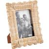 Mud Pie Woven Frame, Large, 5×7