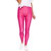 Mud Pie Ziggy Womens High-Waisted Leggings(Pink Leopard)