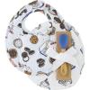 Mud Pie baby-boys Bib & Spoon Set(Blue Milk and Cookie)