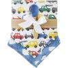 Mud Pie baby-boys Bib & Spoon Set(Car)