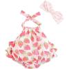 Mud Pie baby-girls Casual(Strawberry)