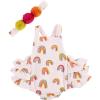 Mud Pie baby-girls Rainbow Bubble & Headband Set(Rainbow)