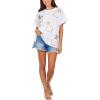 Mud Pie womens Women’s Bride Sparkle Top(Ring)