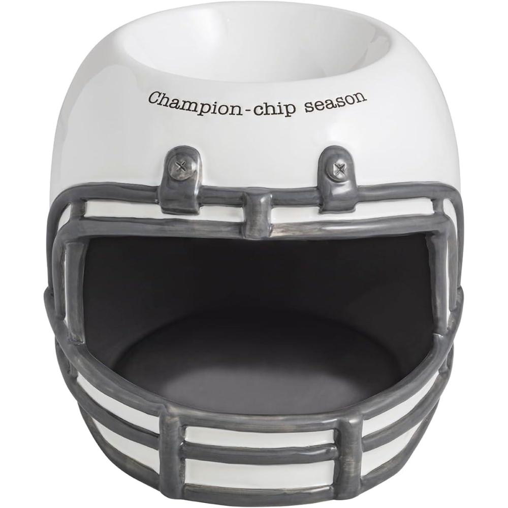 imageMud Pie Football Helmet Chip and Dip Server