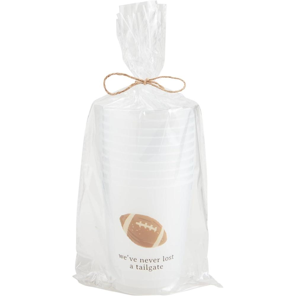 imageMud Pie Icon Party Cup Football 16 oz