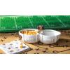 Mud Pie Football Double Dip Server with Toothpicks