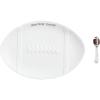Mud Pie Figural Football Platter with Football Spreader