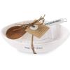 Mud Pie Football Dip Bowl and Spoon Sets (Dip Off Time Bowl Set)(Dip Off Time Bowl Set)