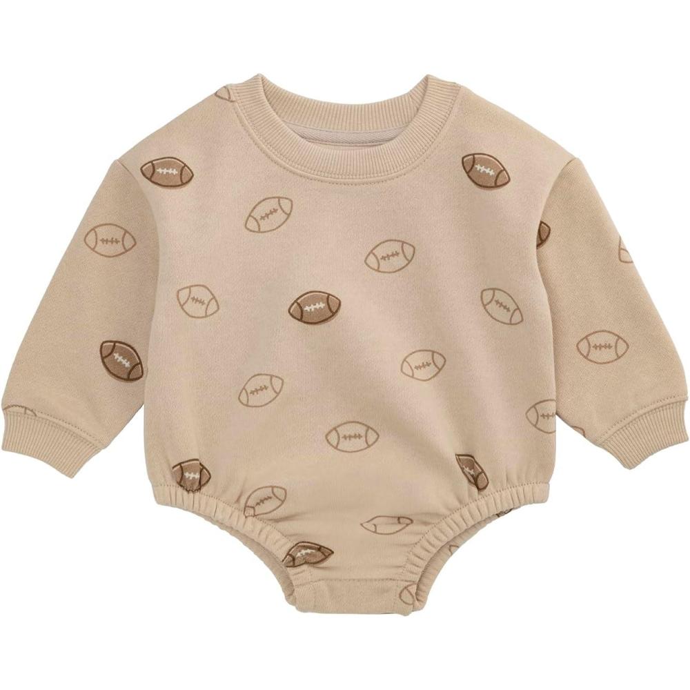 imageMud Pie Kids Football Print Sweatshirt Bubble