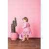 Mud Pie Girls Kids Sequin Western Tutu Dress(Pink)
