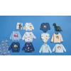 Mud Pie Kids Construction Sweatshirt Bubble(Blue)