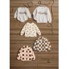 Mud Pie baby-girls Mud Pie Baby Howdy Sweater Bubble(White)