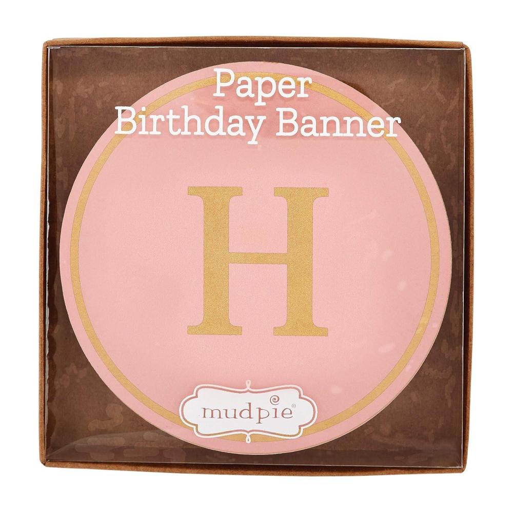 imagePink Paper Birthday Banner