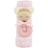 Mud Pie Children’s Swirl Swaddle and Rattle