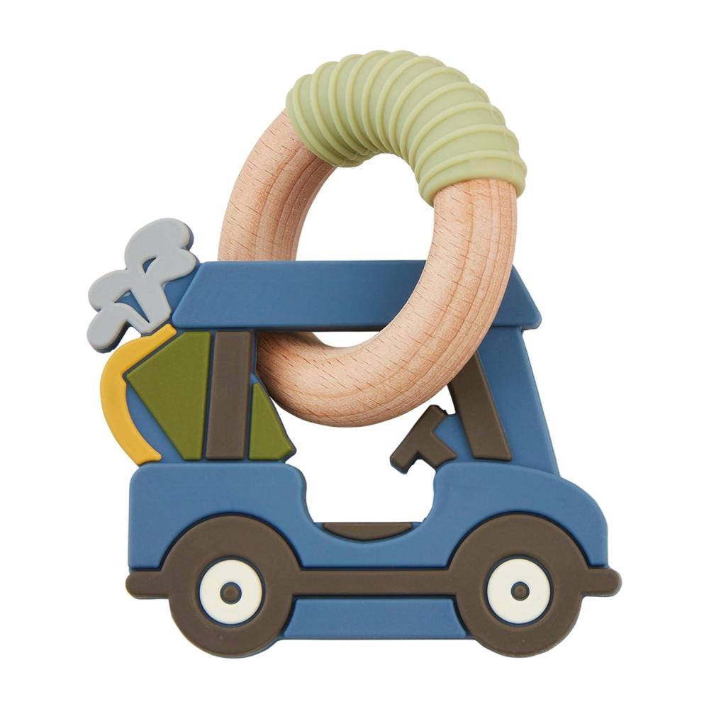 imageMud Pie Golf Cart Teether BlueBlue