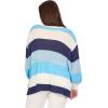 Mud Pie Women’s Archie Sweater, Blue, One Size Fits Most