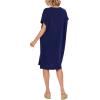 Mud Pie Women’s Dory T-Shirt Dress(Blue)