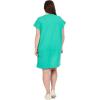 Mud Pie Women’s Dory T-Shirt Dress(Green)