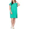 Mud Pie Women’s Dory T-Shirt Dress(Green)