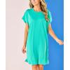 Mud Pie Women’s Dory T-Shirt Dress(Green)