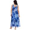 Mud Pie Women’s Kallie Maxi Dress(Blue)