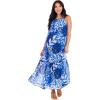 Mud Pie Women’s Kallie Maxi Dress(Blue)