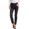 Mud Pie Women’s Krisa Faux Leather Pants, Black
