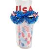 Mud Pie Women’s 4Th Of July Party Cup Set, Red