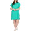 Mud Pie Women’s Dory T-Shirt Dress(Green)