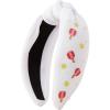 Mud Pie Women’s Sports Icon Headband(White)