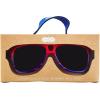 Mud Pie Glam Toddler Boy Sunglasses & Strap Set(Red)