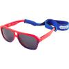 Mud Pie Glam Toddler Boy Sunglasses & Strap Set(Red)